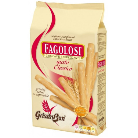 Grissini lazdelės, 250 g.