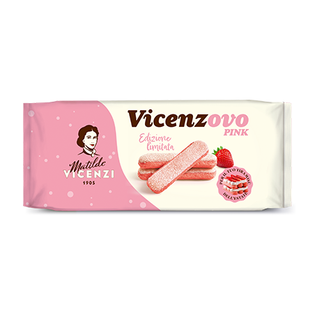 Braškiniai damų piršteliai Vicenzovo, 200 g.