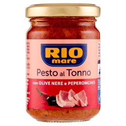 Tuno užtepėlė su juodosiomis alyvuogėmis ir čili pipiriukais (130 g.)