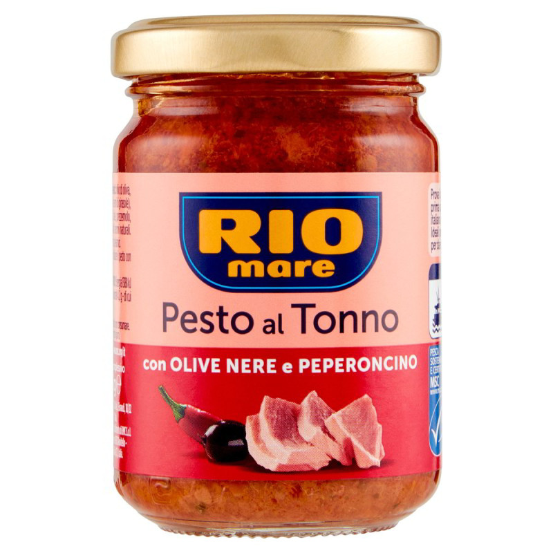 Tuno užtepėlė su juodosiomis alyvuogėmis ir čili pipiriukais (130 g.)