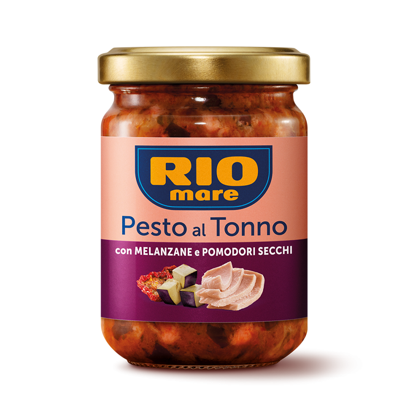 Tuno užtepėlė su džiovintais pomidorais ir baklažanu (130 g.)