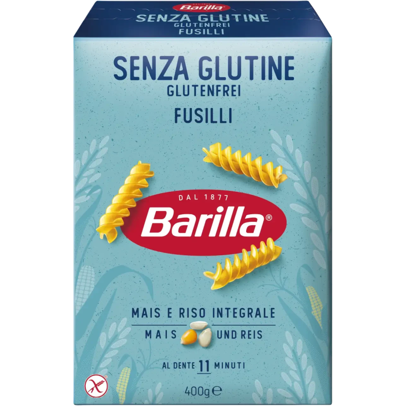 Makaronai Barilla Fusilli (be gliuteno)