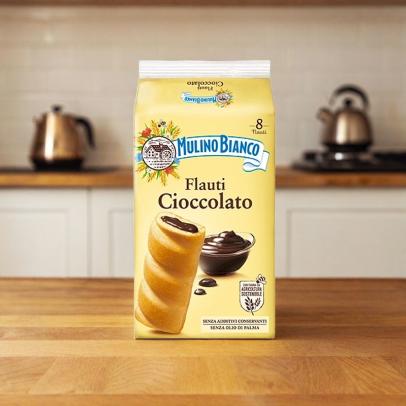 Bandelės su šokolado įdaru